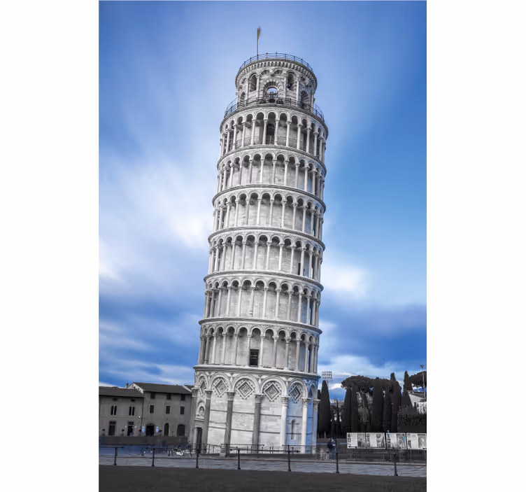 Rollo fenster home office schiefer turm von pisa - TenStickers