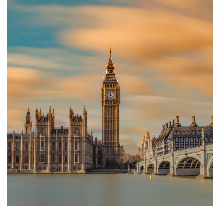 Rollo fenster home office london big ben fotografie - TenStickers