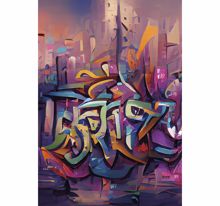 Rollo fenster jugendzimmer im streetart graffiti stil - TenStickers
