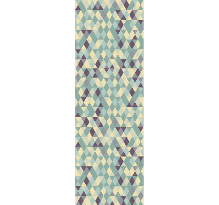 Rollo fenster jugendzimmer mit geometrischen ombre-mustern - TenStickers