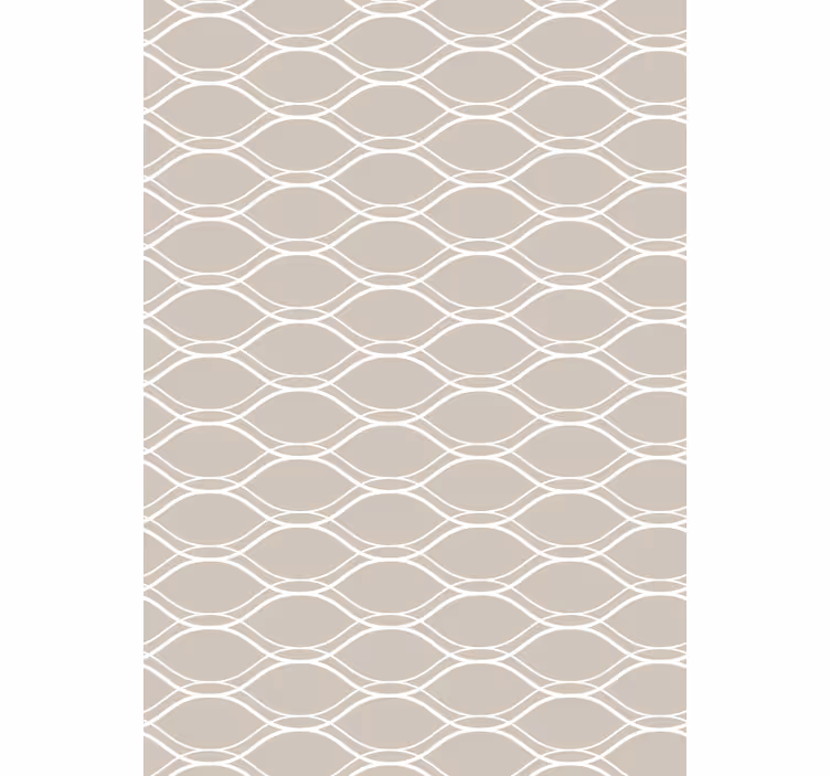 Fenster rollo außen beige mit weißen linienmuster - TenStickers