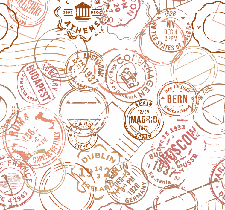 Rollo fenster jugendzimmer mit retro-motiven - TenStickers