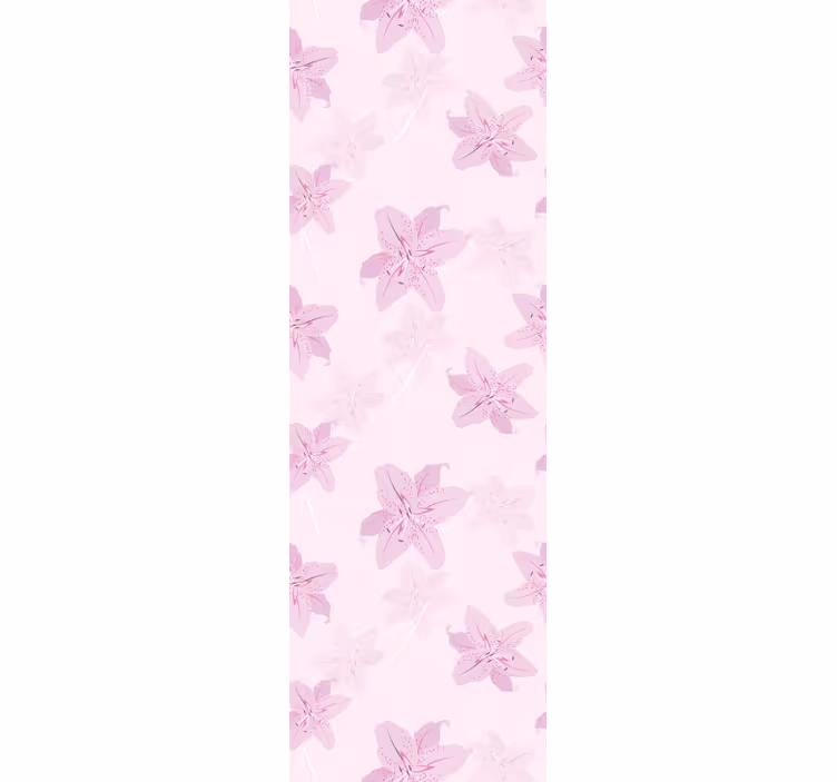 Rollo fenster jugendzimmer mit hübschem blumenmuster - TenStickers