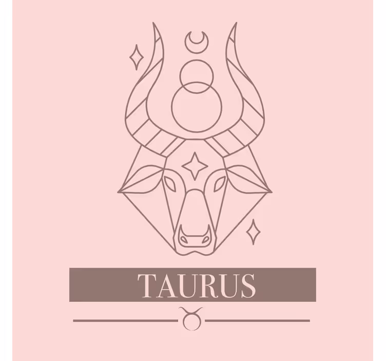 Rollo fenster badezimmer taurus pink sternzeichen design - TenStickers