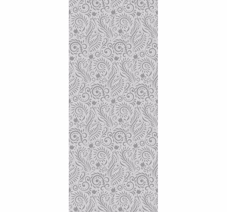 Rollo fenster klassisch mit vintage blumenmuster - TenStickers