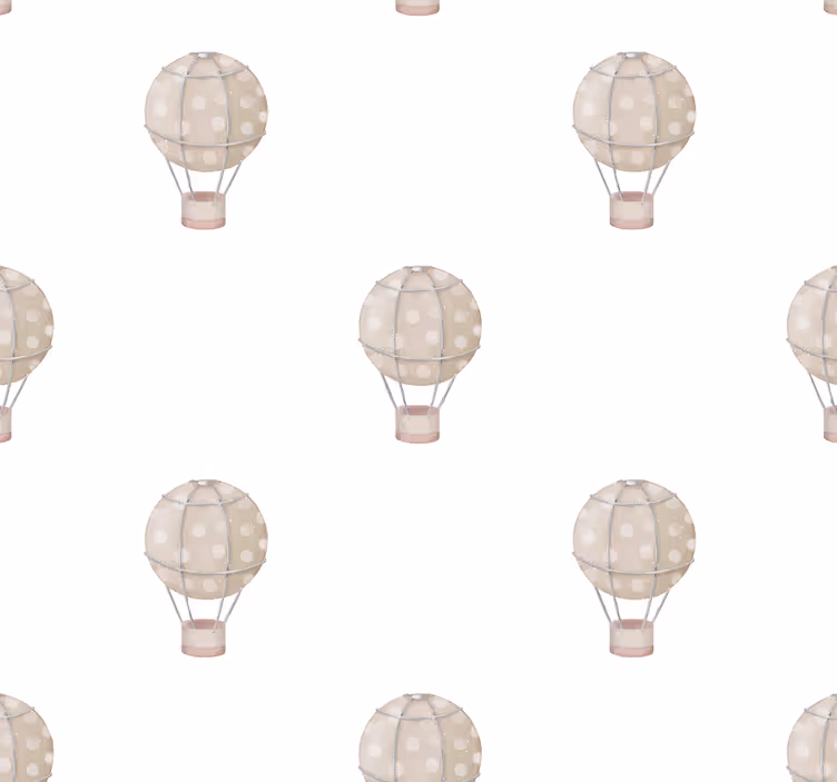 Rollo fenster baby mit grauen luftballons - TenStickers