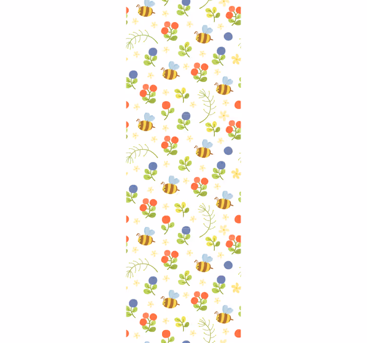 Rollo fenster baby mit süßem bienendesign - TenStickers