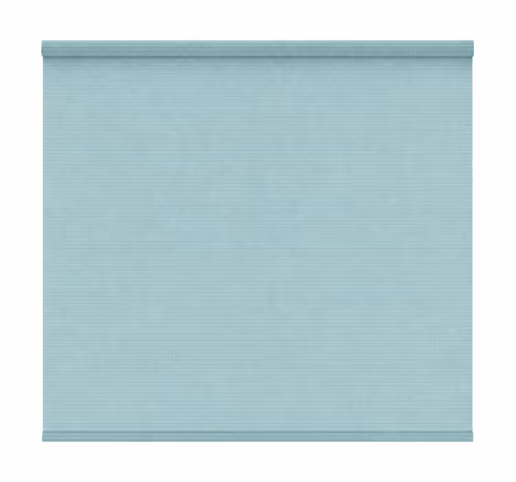 Rollo fenster blau lichtdurchlässiger stoff - TenStickers