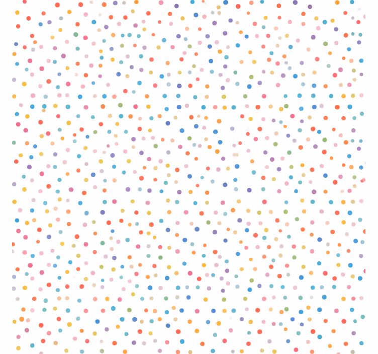 Rollo fenster badezimmer breite 300 bunte punkte - TenStickers
