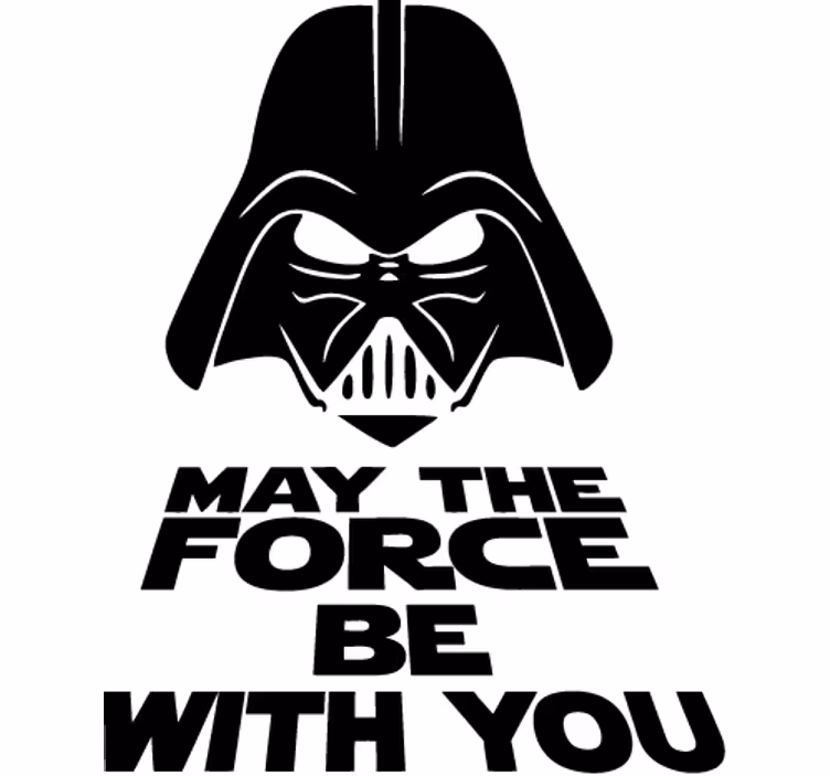 Rollo fenster filme mit darth vader kraftmotiv - TenStickers