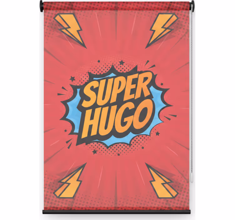 Fenster rollo superhelden für kleine helden - TenStickers