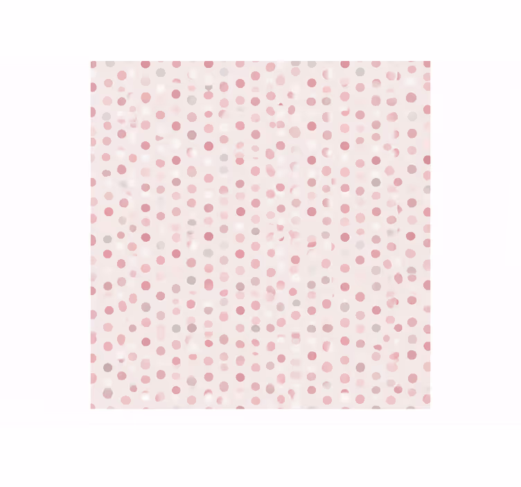 Rollo fenster rosa mit kleinen punkten - TenStickers