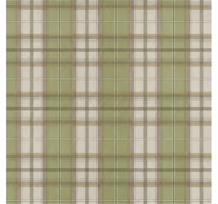Rollo fenster grün im tartan-muster - TenStickers