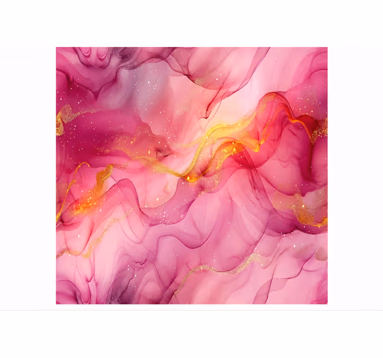 Rollo fenster rosa mit rein abstrakten marmoroptik - TenStickers
