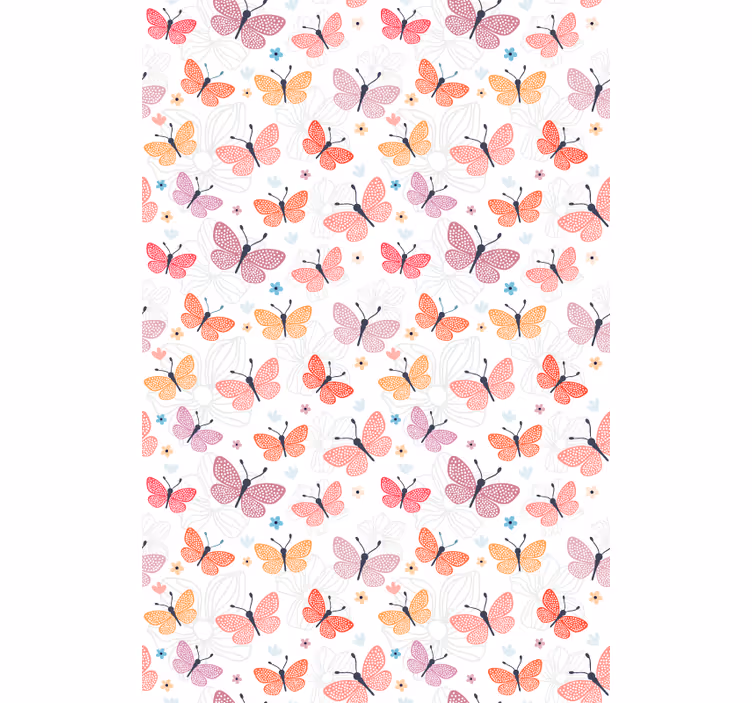 Rollo Fenster Schmetterlinge schmetterlingsmuster - TenStickers