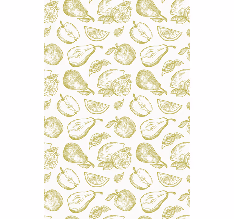 Rollo Fenster Obst zitrusfrische - TenStickers