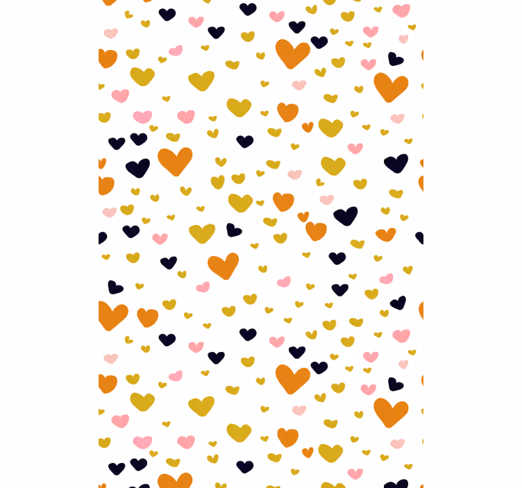 Rollo Fenster romantisch lampenschirm mit herzmuster - TenStickers
