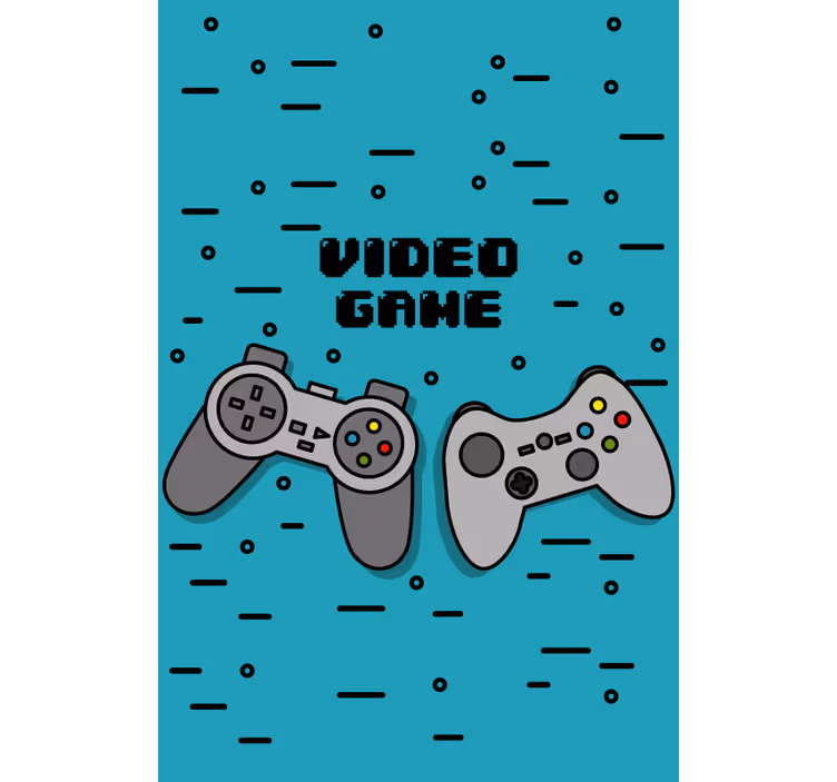 rollo Geeks Zwei retro-controller - TenStickers
