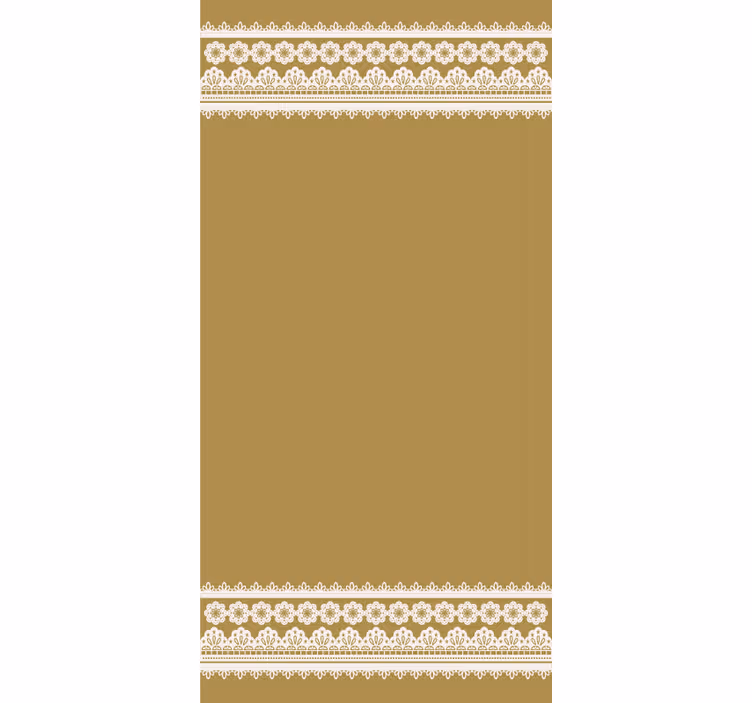 Fenster Rollo Elegant band mit spitzenmuster - TenStickers