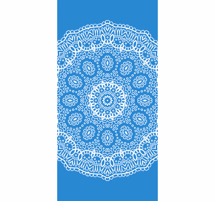 Rollo Fenster Zeichnungen mandala-spitzenmuster - TenStickers
