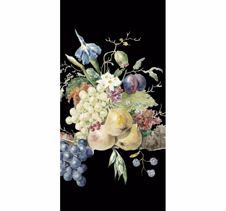Rollo Fenster Obst obstgarten-ertragsanzeige - TenStickers