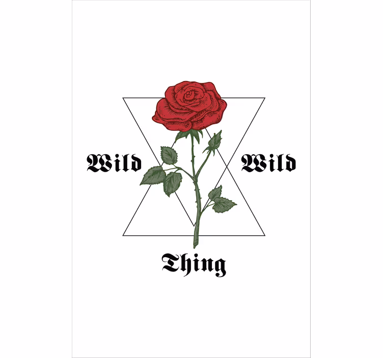 Rollo Fenster Blumen emblem mit rosenmotiv - TenStickers