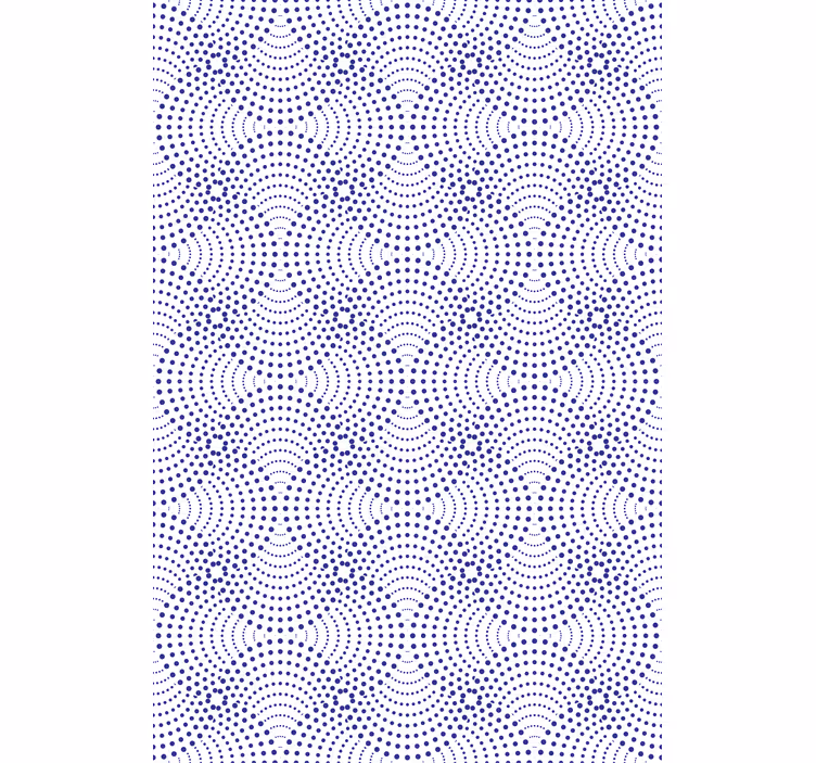 Rollo fenster muster lila kreisdesign - TenStickers