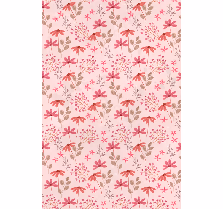 Rollo fenster blumen und pflanzen botanisches glück - TenStickers
