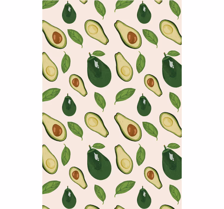 Rollo mit Obst und Gemüse Avocado-genuss - TenStickers