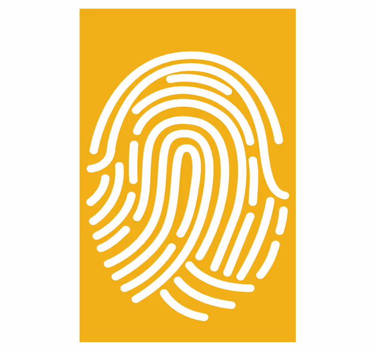Rollo Fenster Gamer fingerabdruckmuster - TenStickers