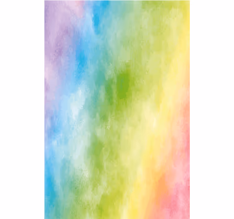 Rollo Fenster Muster sanfter farbverlauf-regenbogen - TenStickers