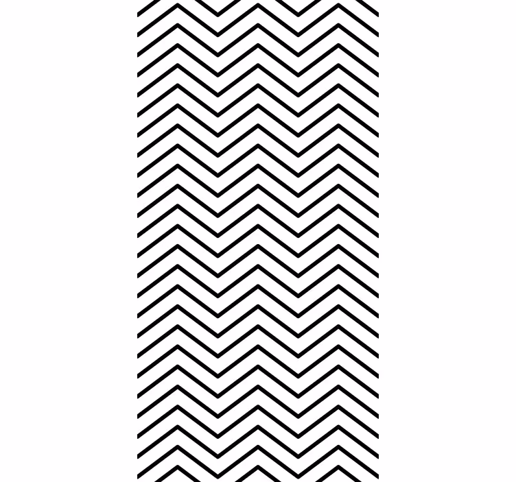 Fenster Rollo modern chevron-muster - TenStickers