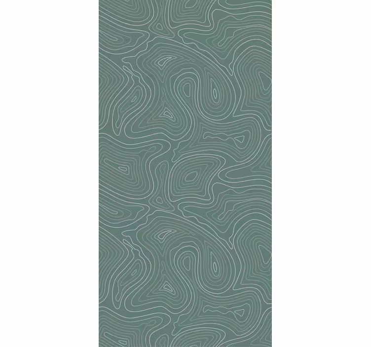 Rollo Fenster Muster linien der flüssigen topographie - TenStickers