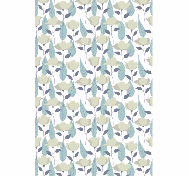 Rollo Fenster Blumen und Pflanzen schickes botanisches motiv - TenStickers