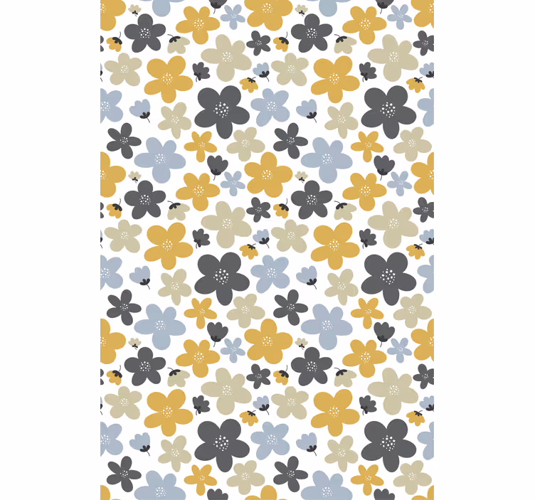 Rollo fenster blumen und pflanzen für kinder - TenStickers