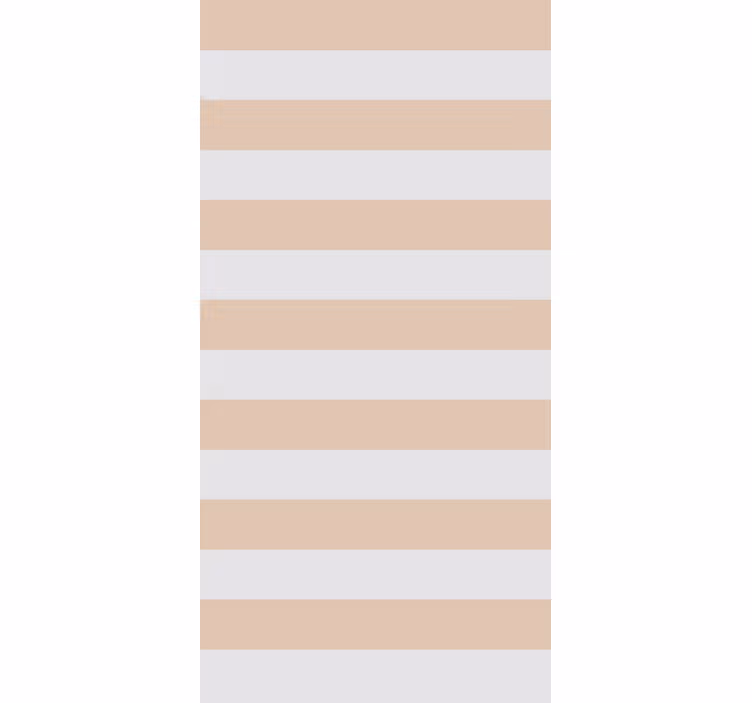 Elegante Rollos Sandfarbene Streifen - TenStickers