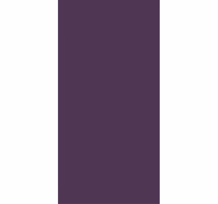 Elegante Rollos Pflaumenviolett einfarbig - TenStickers
