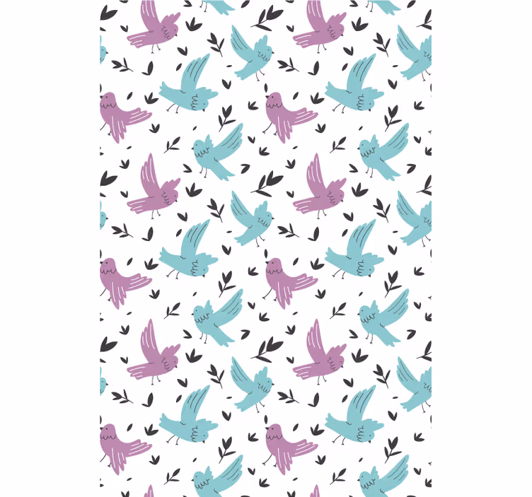 Rollo Fenster Tiere lebendiges vogelmotiv - TenStickers