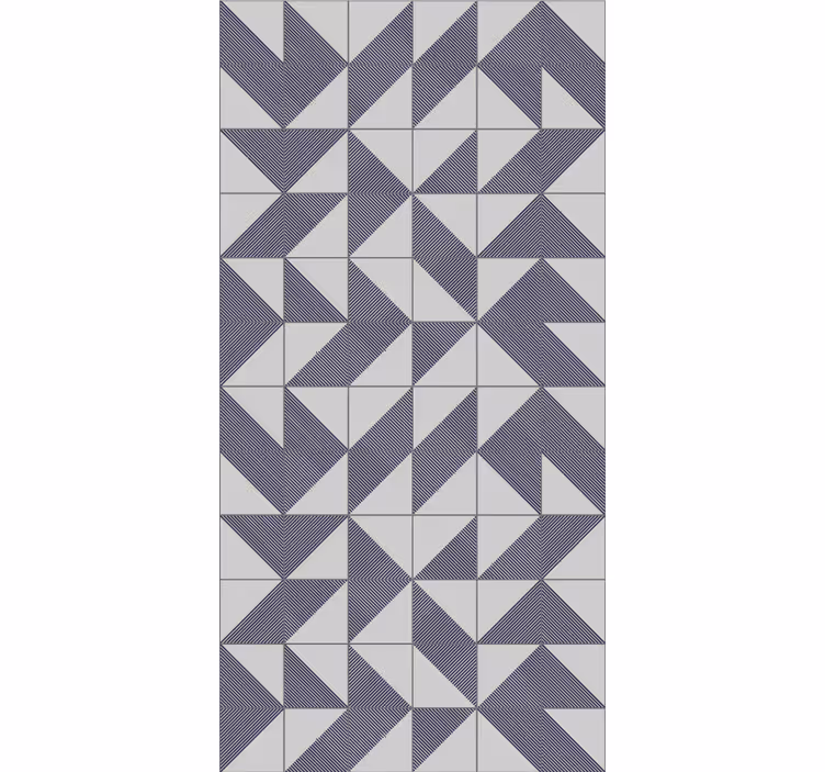 Fenster Rollo modern geometrisch gemusterte harmonie - TenStickers