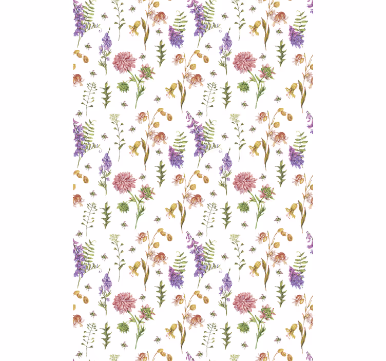 Rollo Fenster Blumen und Pflanzen blumengartenthema - TenStickers