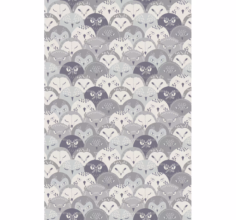 Rollo Fenster Tiere graue waldbewohner - TenStickers
