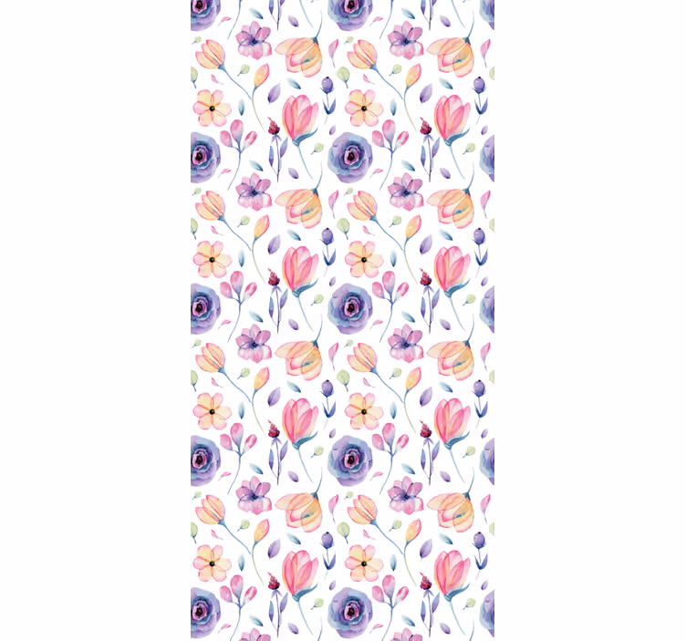 Rollo Fenster Blumen und Pflanzen blumenstrauß-design - TenStickers