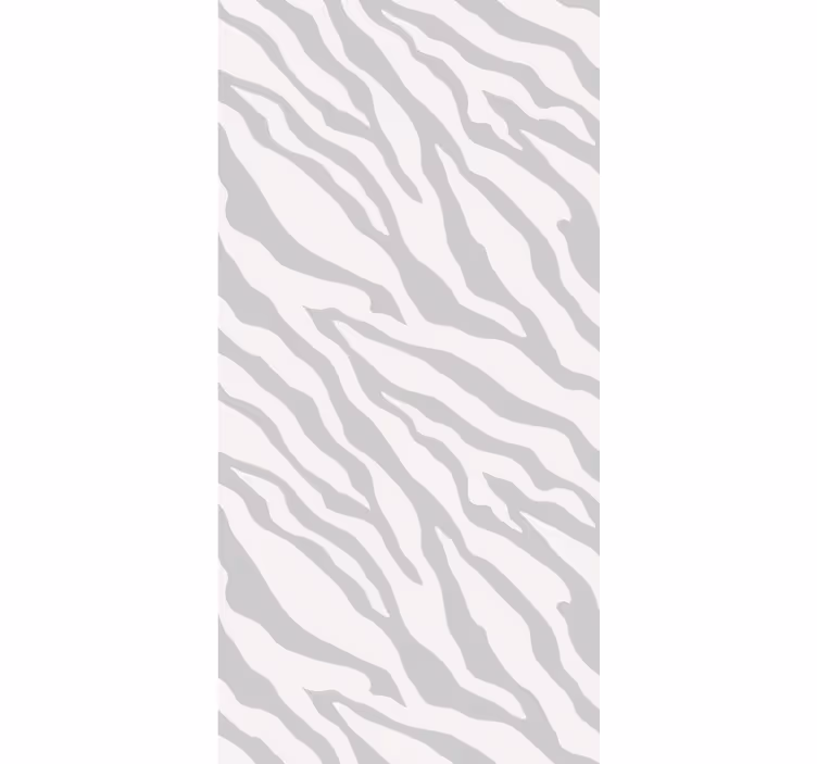 Rollo Fenster Bäume zebrastreifen-stil - TenStickers