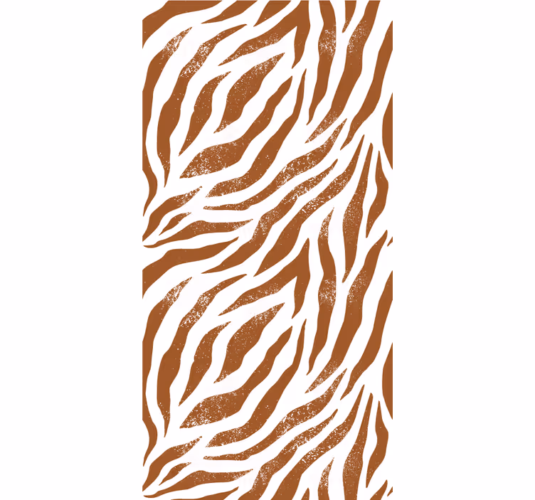 Rollo Fenster mit Tieren zebrastreifenmotiv - TenStickers