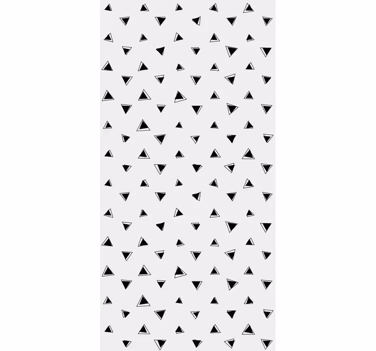 Rollo Fenster Muster dreieckiges musterdesign - TenStickers