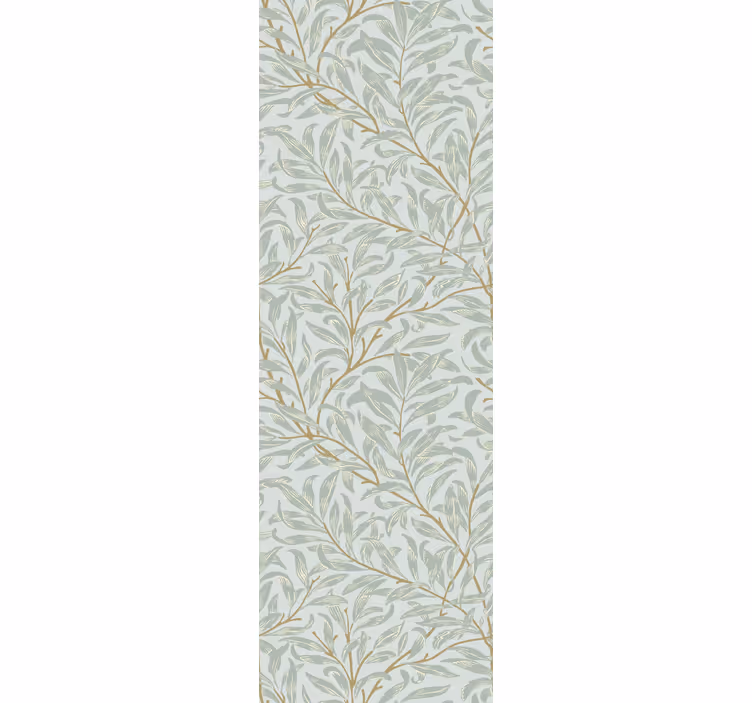 Rollo Fenster Blumen und Pflanzen sanfte blättermotive - TenStickers