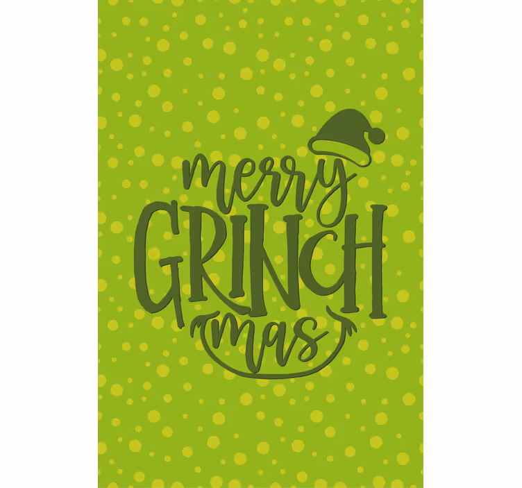 Rollo Fenster Sprüche fröhliche grinchmas-jubel - TenStickers