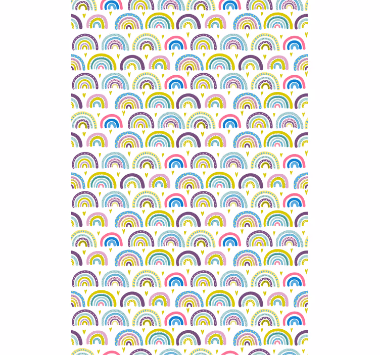 Weitere Fenster Rollos bunte regenbogenmuster - TenStickers