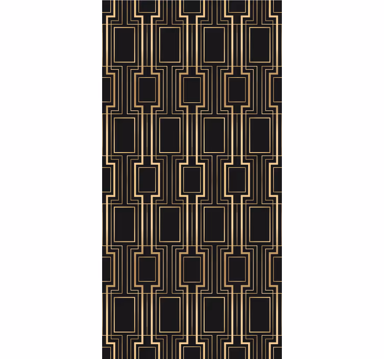 Fenster Rollo Elegant geometrisches linienmotiv - TenStickers