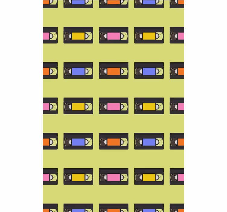 Rollo Fenster Gamer retro-videokassetten - TenStickers